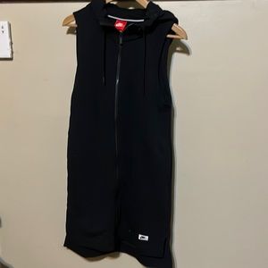 Vintage Nike Women’s Hooded (Knee Length) Vest/Sweater